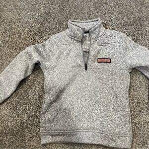 Simply Southern Gray Quarter-Zip Pullover